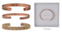 Equilibrium Magnetic Copper Bangle L3