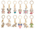 Bling Animal Keyring Assorted