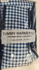 Warmies Tummy Warmer Belt Navy Gingham
