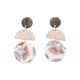 Kiki Beige Terrazzo Earrings