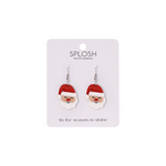 Splosh Christmas Small Santa Earrings
