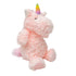 Urban Curly Unicorn Soft Toy Pink and Red Plush Cuddle Toy 25CM