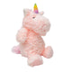 Urban Curly Unicorn Soft Toy Pink and Red Plush Cuddle Toy 25CM