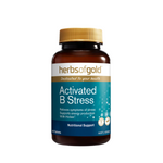 Herbs Of Gold Activated B Stress 60 Tabs