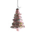 Theatre Seasonal Decor Pink Tree Glass Ornament