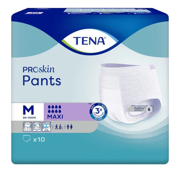 Tena Pants Maxi Medium 10 Pack