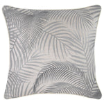 Escape to Paradise Cushion Cover With Piping Seminyak Smoke 45CM x 45CM
