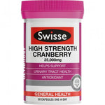 Swisse Ultiboost High Strength Cranberry 25000mg 30 Capsules