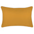 Escape to Paradise Cushion Cover With Piping Solid Gold White 35CM X 50CM