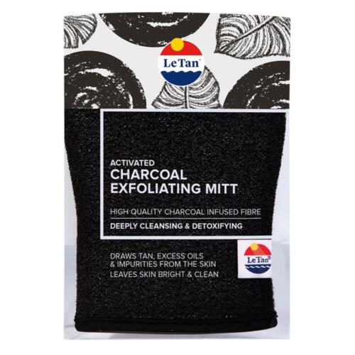 LeTan Activated Charcoal Exfoliating Mitt