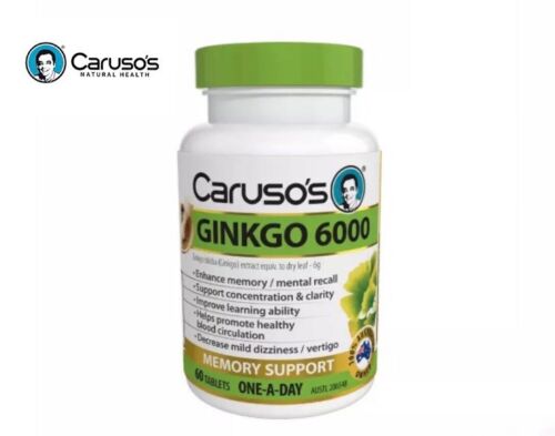 Caruso's Ginkgo 6000 Tabs 60