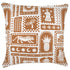 Escape to Paradise Cushion Cover With Piping Naxos Rust 60CM X 60CM