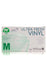 Vinyl Clear Powder Free Gloves Medium