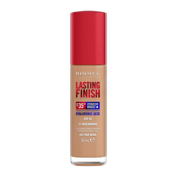 Rimmel Lasting Finish 35HR Foundation SPF20 203 True Beige 30ml