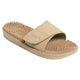 Maseur Invigorating Massage Sandals Beige Size 10