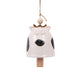 Rustic Meadow Cow Wind Chime with Bell for Garden and Patio Decor