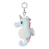 Girls Plush Seahorse Keychain