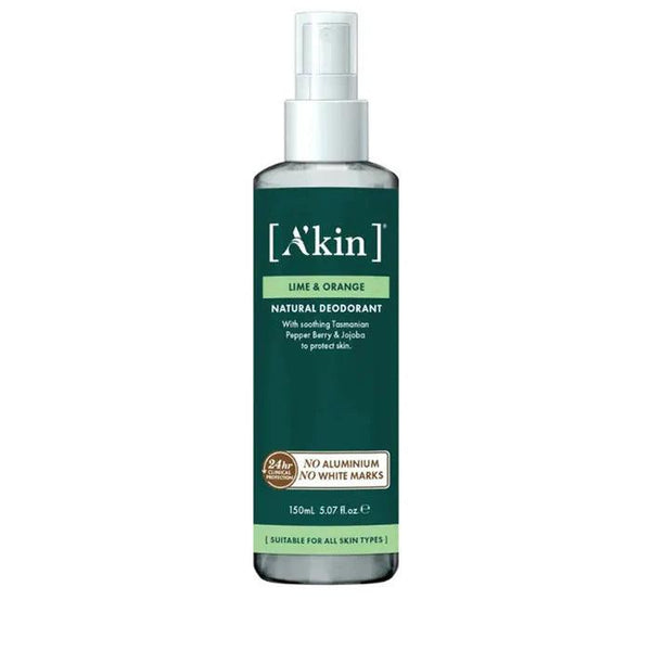 A'kin Lime & Orange Spray Deodorant 150ml