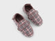 Homyped Alex 2 Women's Adjustable Slippers Pink Check Size 10