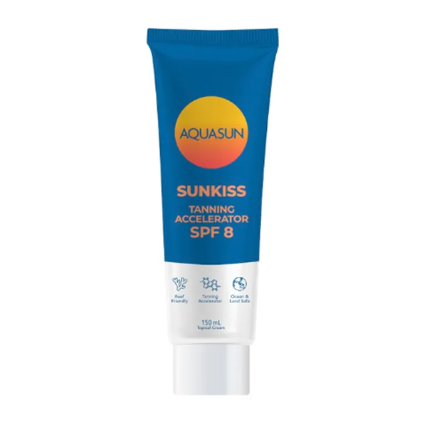 Aquasun Sunkiss Tanning Accelerator SPF8 150ml