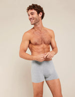 Boody Mens Boxers Grey Small