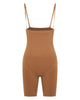 Nyood Body High Waisted Contour Shaping Shorts Caramel