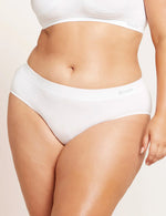 Boody Midi Briefs White Small