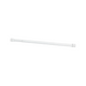 Extendable Spring Tension Rod Multi Function Shower Curtain Rod 41 to 76 Inches White