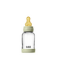 Bibs Glass Baby Bottle Latex 120ml Slow Flow Sage