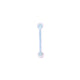 Ross Bj1156 Ptfe Eyebrow Barbell Body Piercing Jewellery 1.2MM