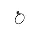 Ania Luxus Towel Ring Wall Mounted Bathroom Hand Towel Holder in Chrome Finish