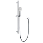Ania Round Stainless Steel Shower on Rail Set