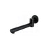 Ania Round Swivel Bath Spout in Polished Chrome 200MM