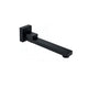 Ania Square Swivel Bath Spout Chrome Wall Mounted Faucet 200MM
