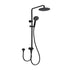 Ania Multifunction Sliding Shower System with Overhead Rain Shower and Bottom Inlet