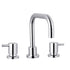 Ania Quarter Turn Basin Tap Set Chrome