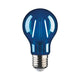 2W Led E27 A60 Globe Blue Mgl288