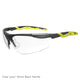 Blue Rapta 'ATHLETE' Premium Safety Glasses Clear OS