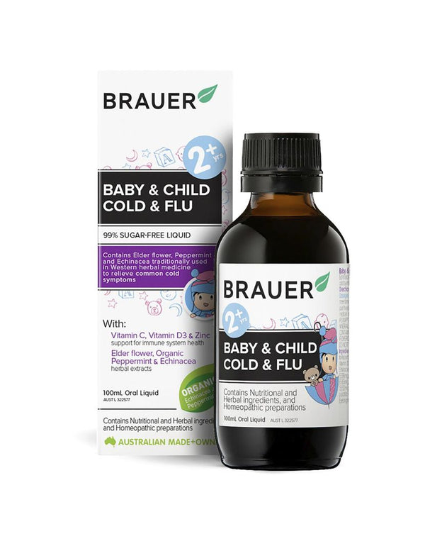 Brauer Baby & Child Cold & Flu Relief 100Ml