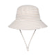 Bedhead Kids Bucket Hat Natural Stripe for Toddlers 2 to 3 Years 52CM