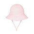 Bedhead Toddler Girls Bucket Hat Pink Stripe Sun Protection for Baby 6 to 12 Months 47CM