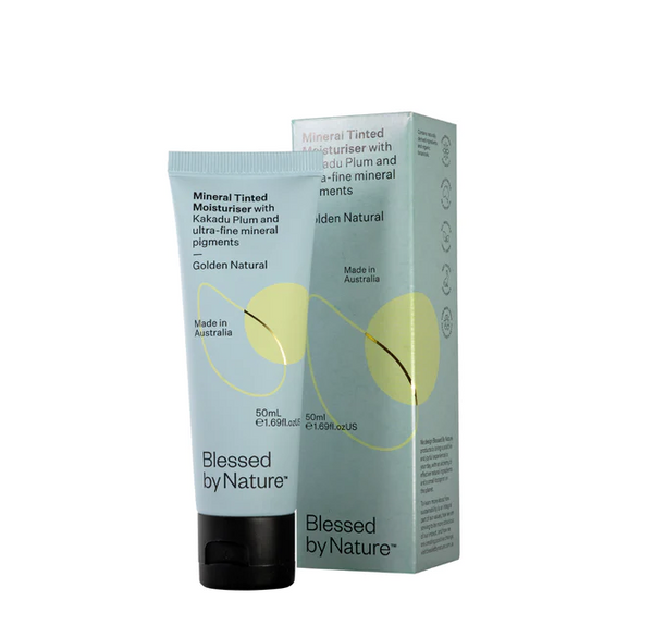 Blessed By NatureMineral Tinted Moisturiser Golden Natural 50ml
