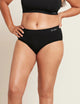 Boody Midi Briefs Black - Large