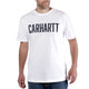 Carhartt Maddock Hammer S/S T-Shirt White