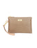 Serenade Leather Cosmo Vegan Flat Bag Swinger Handle Gold