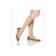 Sigvaris Cl 2 Essential Cotton Calf Medium Short Women Closed Toe Beige