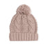 Foote Street Childrens Cable Beanie With Pom Pom English Rose Small Medium
