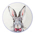 Annabel Trends Ceramic Bunny Plate for Easter Treats and Home Decor