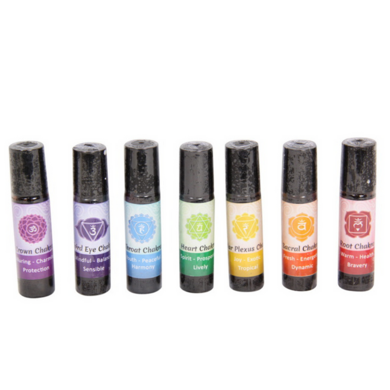 Aroma Home Chakra Roll On Essential Oil Aromatherapy Blend 10ML