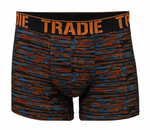 Tradie Mens Printed Trunk Glitchy Sunset